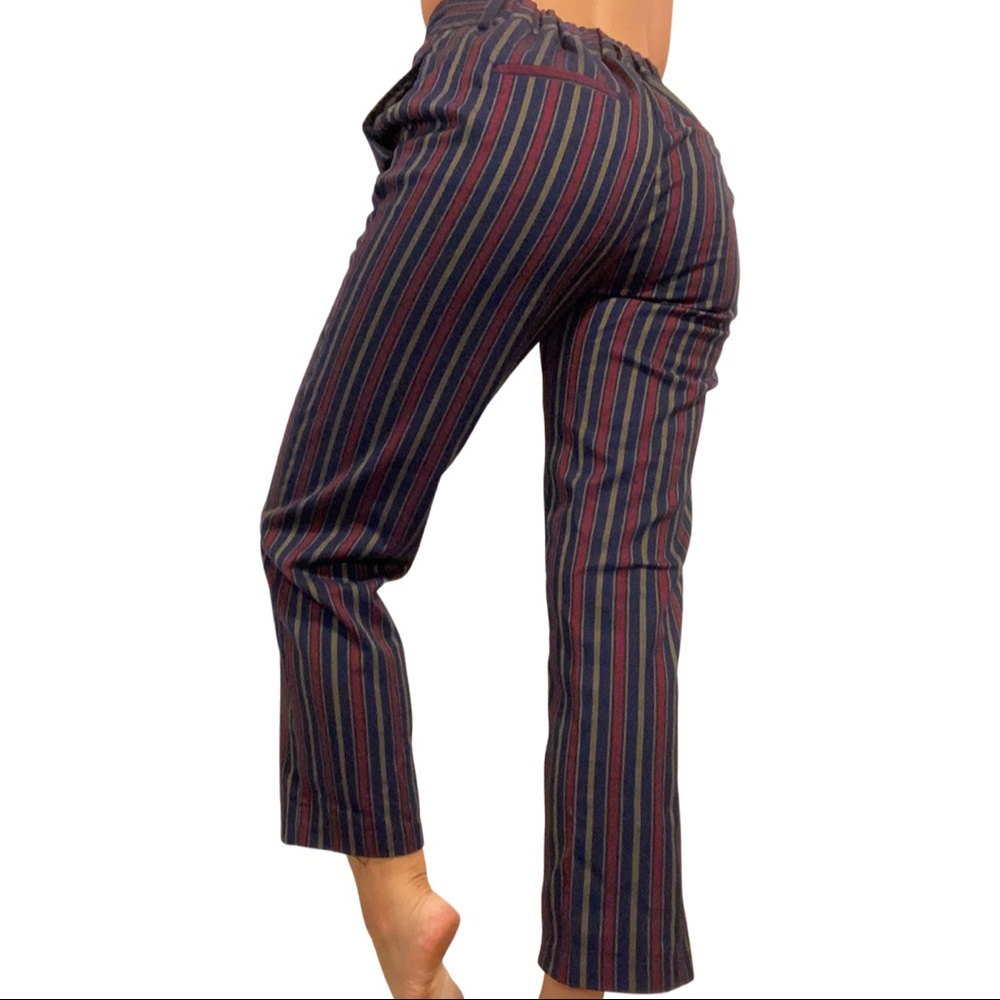 Stylish Colorful Pin-Striped Trousers